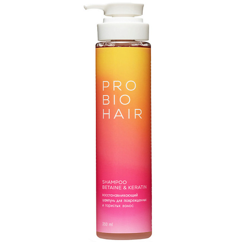 Шампунь для волос LEVRANA Шампунь восстанавливающий с кератином Pro Bio Hair Shampoo
