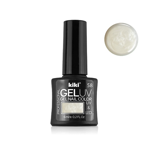 

KIKI Гель-лак для ногтей Gel Uv&Led 6, Гель-лак для ногтей Gel Uv&Led