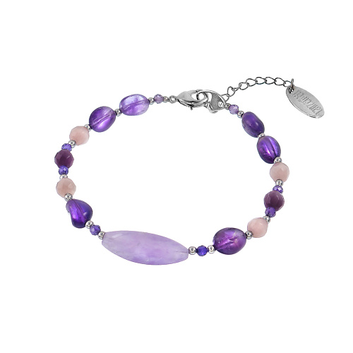 

LANZEROTTI Браслет Lanzerotti, Iris, с аметистом и кошачьим глазом, Браслет Lanzerotti, Iris, с аметистом и кошачьим глазом