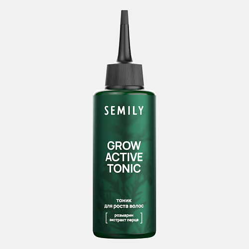 

SEMILY Тоник для волос для роста GROW ACTIVE TONIC розмарин, экстракт перца 150, Тоник для волос для роста GROW ACTIVE TONIC розмарин, экстракт перца