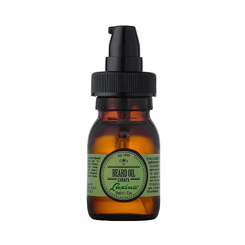 Масло для ухода за бородой LUXINA Масло для бороды с экстрактом конопли Beard Oil Canapa