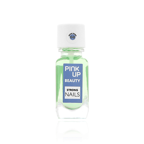 Укрепитель для ногтей PINK UP Средство для укрепления и восстановления ногтей BEAUTY Strong nails