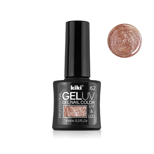 

KIKI Гель-лак для ногтей Gel Uv&Led 6, Гель-лак для ногтей Gel Uv&Led
