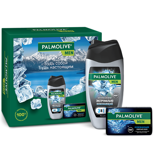 

PALMOLIVE Men Подарочный набор "Арктический Ветер и Северный океан", Men Подарочный набор "Арктический Ветер и Северный океан"