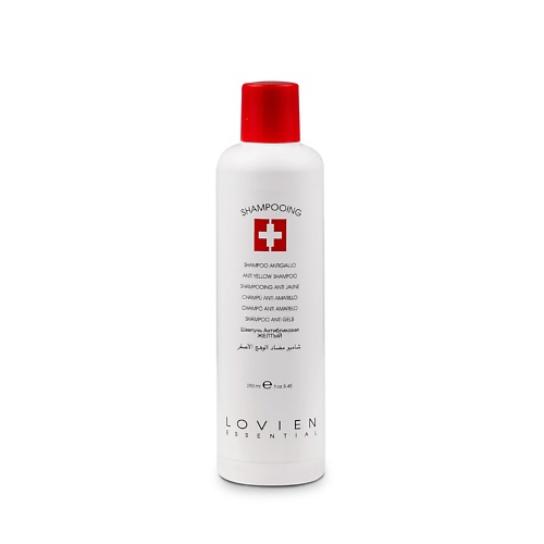 

LOVIEN ESSENTIAL Шампунь против желтизны для седых/обесцвеченных волос 250, Шампунь против желтизны для седых/обесцвеченных волос