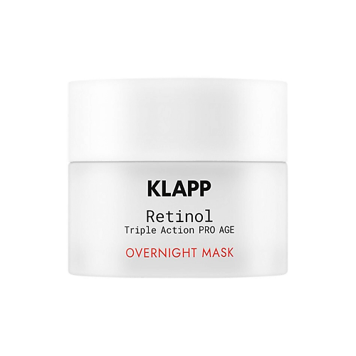 Маска для лица KLAPP COSMETICS Ночная антивозрастная маска с ретинолом Retinol Triple Action Pro Age
