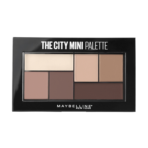 Тени для век MAYBELLINE NEW YORK MAYBELLINE Палетка теней для век The City Mini Palette