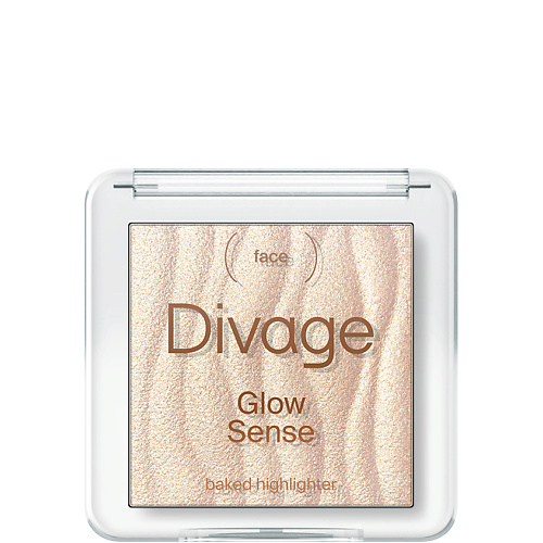 Хайлайтер для лица DIVAGE Хайлайтер для лица запеченный Highlighter Glow Sense