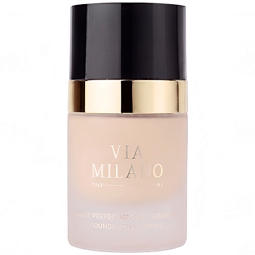

VIA MILANO Матовый тональный крем c витамином E Matte Perfection Foundation Coverage, Матовый тональный крем c витамином E Matte Perfection Foundation Coverage