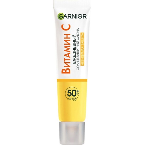 Флюид для лица GARNIER Ежедневный солнцезащитный флюид Невидимая Защита SPF 50+ Bright Complete