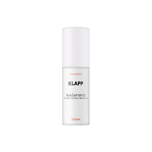 Сыворотка для лица KLAPP COSMETICS Увлажняющая сыворотка с гиалуроновой кислотой Hyaluronic Triple Action