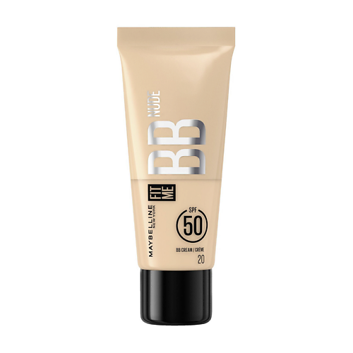 Тональное средство MAYBELLINE NEW YORK MAYBELLINE Солнцезащитный BB-крем Fit Me BB Cream SPF 50