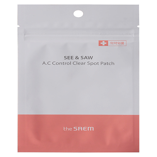 

THE SAEM Патчи для лица SEE & SAW A.C CONTROL CLEAR SPOT PATCH, Патчи для лица SEE & SAW A.C CONTROL CLEAR SPOT PATCH