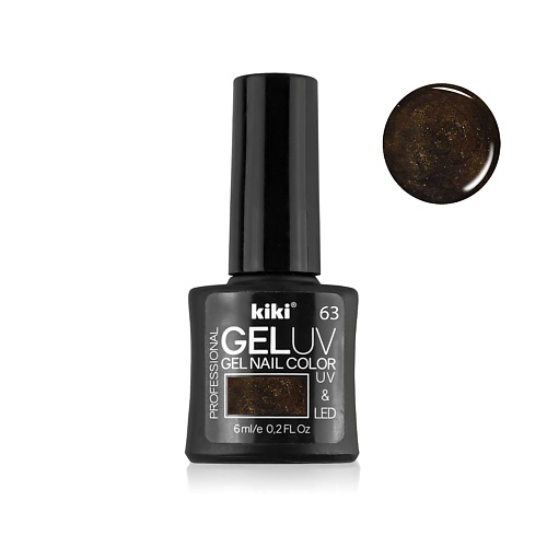 

KIKI Гель-лак для ногтей Gel Uv&Led 6, Гель-лак для ногтей Gel Uv&Led