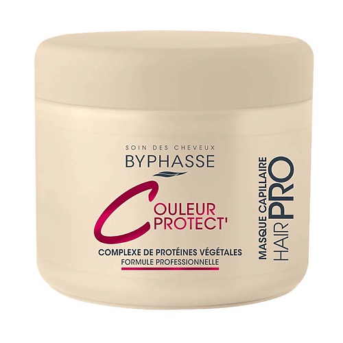 Маска для волос BYPHASSE Маска для окрашенных волос  Pro Color Protect
