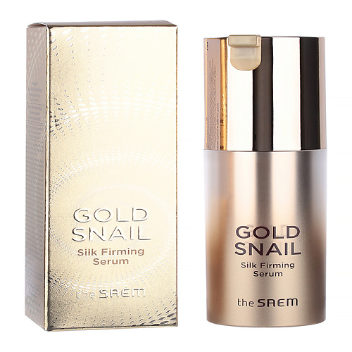 Сыворотка для лица THE SAEM Сыворотка для лица Gold Snail Silk Firming Serum