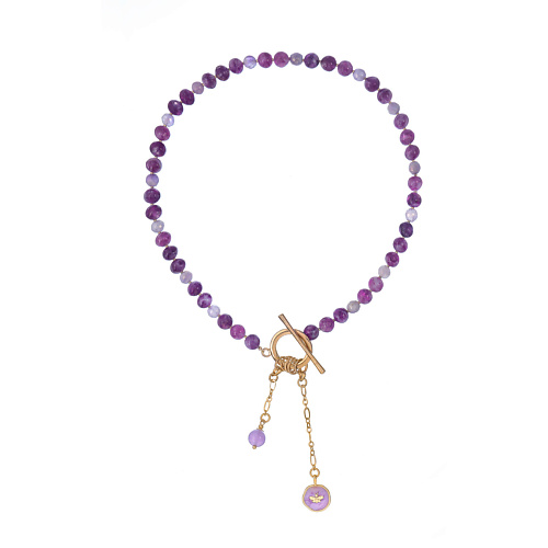 

LANZEROTTI Колье Lanzerotti, Iris, с лепидолитом, агатом и аметистом, Колье Lanzerotti, Iris, с лепидолитом, агатом и аметистом