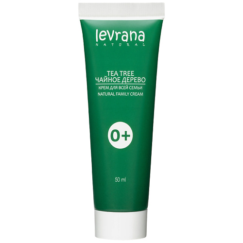 Крем для тела LEVRANA Крем для всей семьи Чайное дерево Tea Tree Natural Family Cream