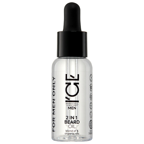 Масло для ухода за бородой ICE BY NATURA SIBERICA ICE by NATURA SIBERICA Масло для бороды 2 в 1 Men Beard Oil