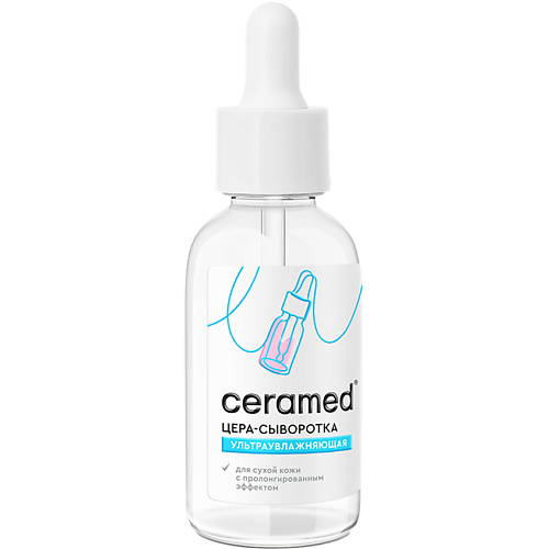 

CERAMED Цера-сыворотка для лица Ультраувлажняющая с гиалуроновой кислотой Cera Hydro Serum 30, Цера-сыворотка для лица Ультраувлажняющая с гиалуроновой кислотой Cera Hydro Serum