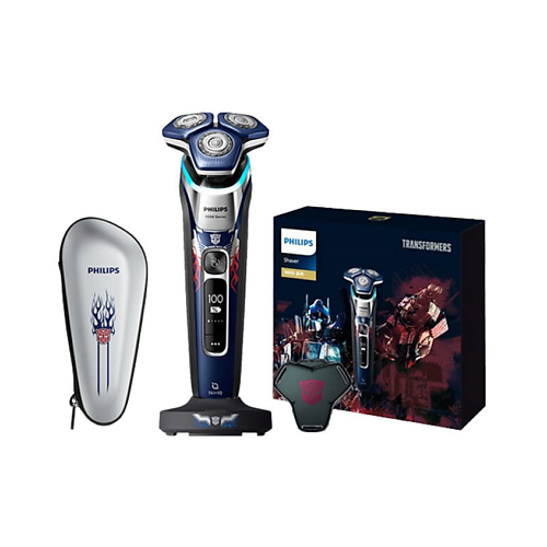 Электробритва PHILIPS Электробритва Series 5000 S9618/55 Optimus Prime + Чехол + Док-станция