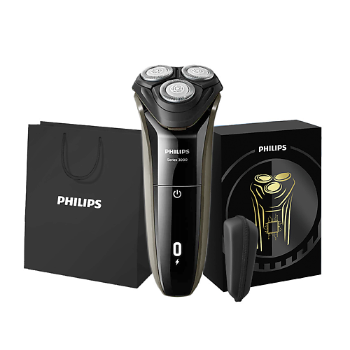 Электробритва PHILIPS Электробритва 3000 Series S3108 + Чехол