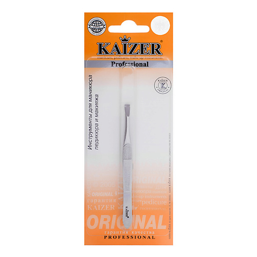 Пинцет KAIZER Пинцет для бровей прямой