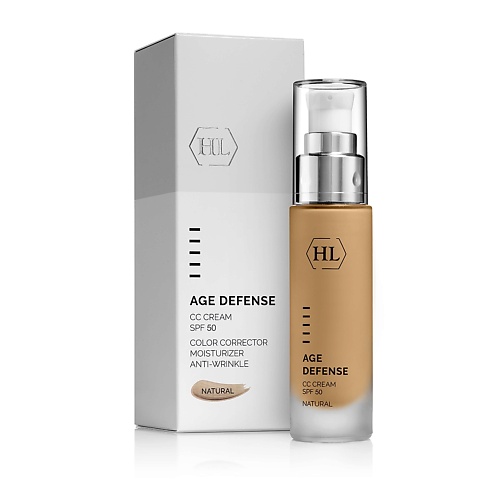 

HOLY LAND Age Defence CC Cream SPF 50 Natural - корректирующий крем, Age Defence CC Cream SPF 50 Natural - корректирующий крем
