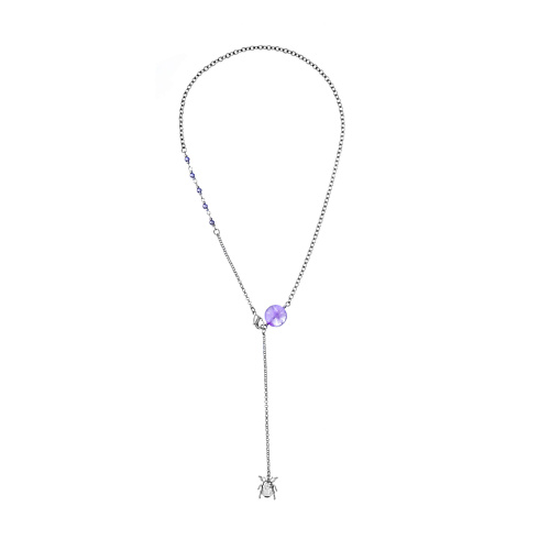 

LANZEROTTI Колье Lanzerotti, Iris, с аметистом, перламутром и жуком, Колье Lanzerotti, Iris, с аметистом, перламутром и жуком