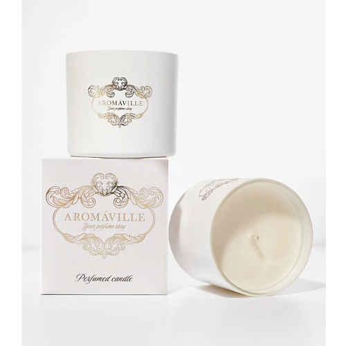 Свеча декоративная AROMAVILLE Ароматическая свеча  «SUGAR CHERRY»