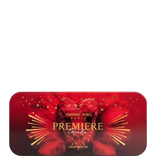 Палетка VIVIENNE SABO Пудровая палетка для моделирования лица Premiere Grande Powder Pallette For Face