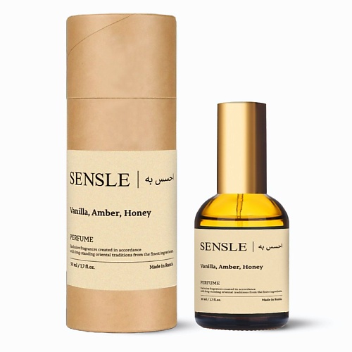 

SENSLE Духи Vanilla, Amber, Honey 50, Духи Vanilla, Amber, Honey