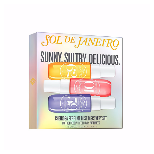 Набор парфюмерии SOL DE JANEIRO Парфюмерный набор Cheirosa Perfume Mist Trio Discovery Cheirosa 62+40+59
