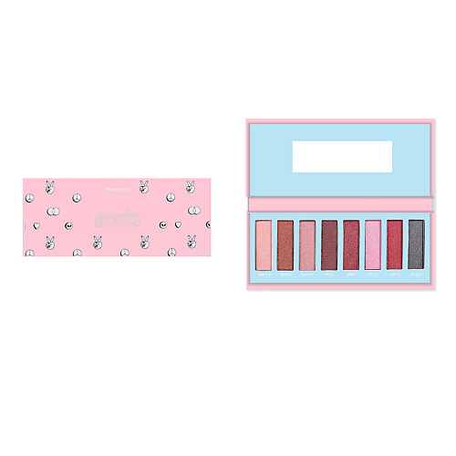 

SODA EYESHADOW PALETTE #unicornluv Тени для век UNICORN SQUAD, EYESHADOW PALETTE #unicornluv Тени для век UNICORN SQUAD
