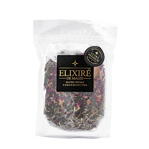 Соль для ванны ELIXIRE DE MAGIE ЭЛИКСИРЭ ДЭ МАЖИ ELIXIREDEMAGIE ЭЛИКСИРЭДЭМАЖИ Соль морская с травами Купель любви: призыв любимого