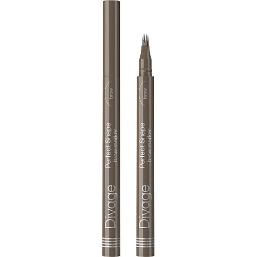 Подводка для бровей DIVAGE Маркер для бровей Brow Marker Perfect Shape