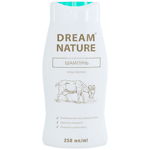 Шампунь для волос DREAM NATURE Шампунь с козьим молоком