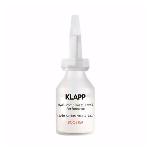 Сыворотка для лица KLAPP COSMETICS Интенсивный бустер для глубокого увлажнения Hyaluronic Triple Action