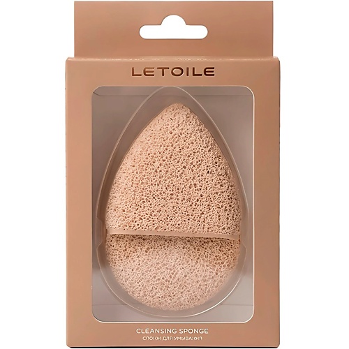 Спонж для лица ЛЭТУАЛЬ Спонж для умывания Cleansing Sponge