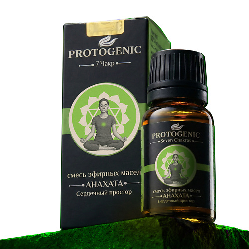 Масло для тела PROTOGENIC Смесь эфирных масел Seven Chakras АНАХАТА