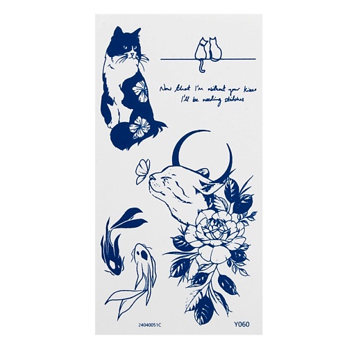 Тату IRISK Тату реалистичная долговременная для тела INK TATOO