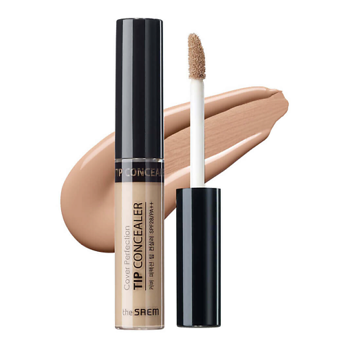 Консилер THE SAEM Консилер для лица Cover Perfection Tip Concealer