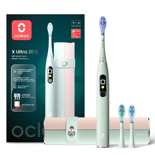 

OCLEAN Электрическая зубная щётка X Ultra 20 Set, Электрическая зубная щётка X Ultra 20 Set
