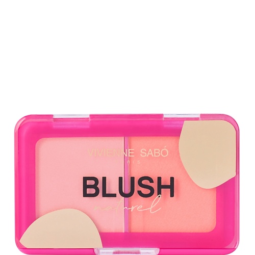 Румяна VIVIENNE SABO Палетка румян Blush Naturel