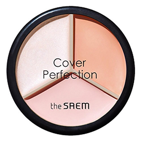 

THE SAEM Палетка консилеров Cover Perfection Triple Pot Concealer 13, Палетка консилеров Cover Perfection Triple Pot Concealer
