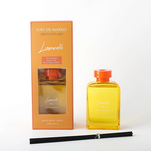 Аромадиффузор SOFI DE MARKO Ароматический диффузор Limoncello