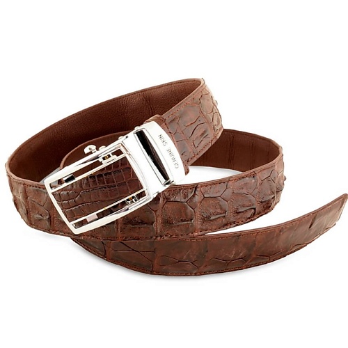 Ремень EXOTIC LEATHER GENUINE PREMIUM ACCESSORIES Мужской ремень из натуральной крокодиловой кожи