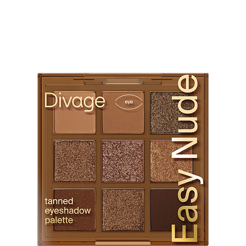

DIVAGE Палетка теней для век Easy Nude, Палетка теней для век Easy Nude