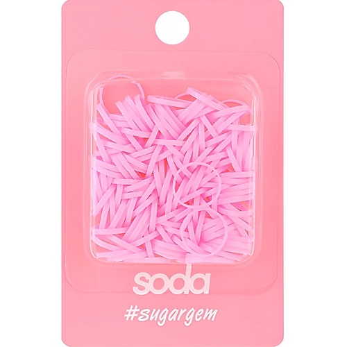 Набор резинок для волос SODA Набор резинок для волос Pink