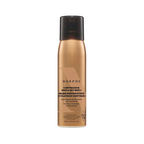 

MORPHE Спрей для фиксации макияжа Continuous Prep & Set Mist+, Спрей для фиксации макияжа Continuous Prep & Set Mist+
